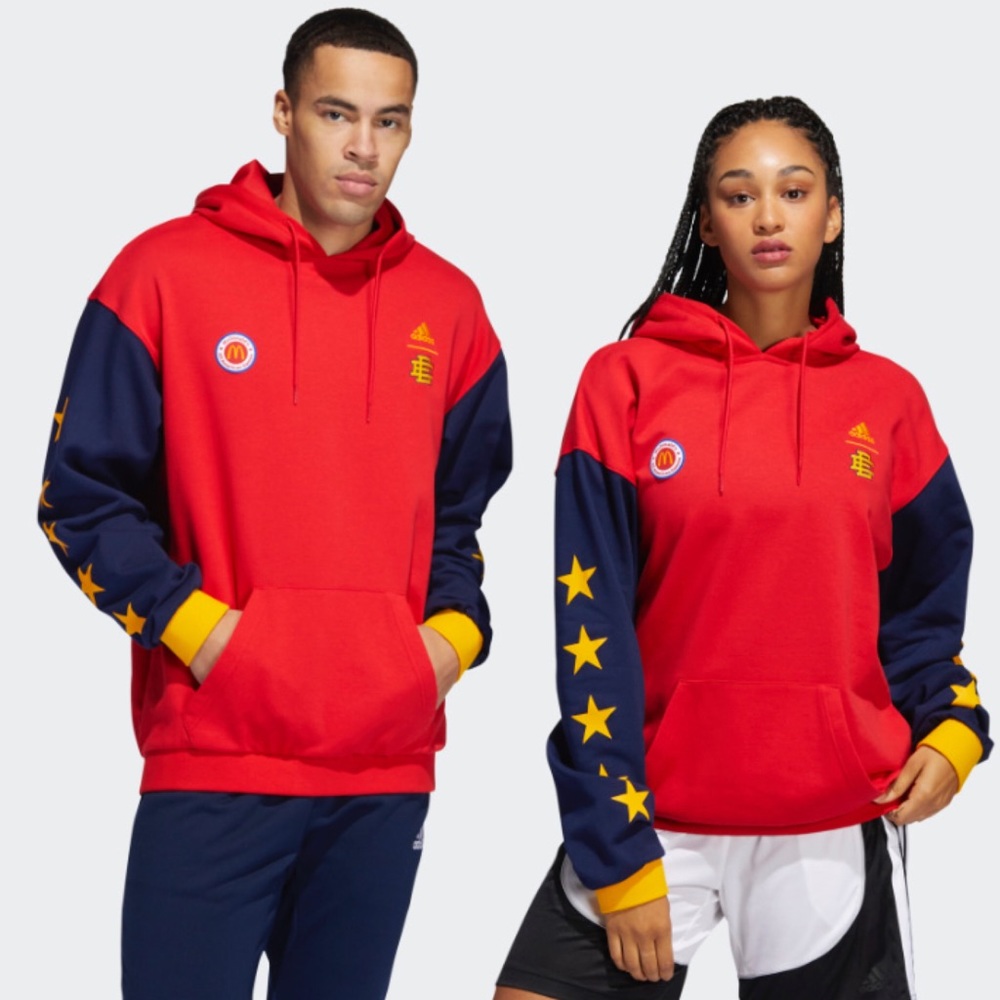 Unisex adidas x Eric Emanuel McDonald's Hoodie Size 2XL